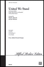 United We Stand SATB choral sheet music cover Thumbnail